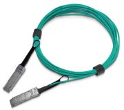Image de Nvidia Active fiber cable, IB HDR, up to 200Gb/s, QSFP56, LSZH, black pulltab, 10m Câble de fibre optique - Couleur aqua (980-9I45J-00H010)