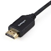 Image de StarTech.com Câble HDMI grande vitesse haute qualité de 50 cm avec Ethernet - 4K 60 Hz (HDMM50CMP)