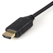 Image de StarTech.com Câble HDMI grande vitesse haute qualité de 50 cm avec Ethernet - 4K 60 Hz (HDMM50CMP)