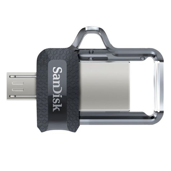 Image de SanDisk 173386 Clé USB - Noir, Transparent (SDDD3-128G-G46)