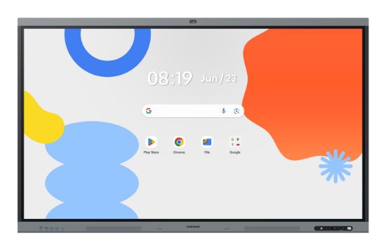 Image de Samsung LH75WAFPLGC tableau blanc interactif 190,5 cm (75") 3840 x 2160 pixels Écran tactile Noir, Gris (LH75WAFPLGCXEN)