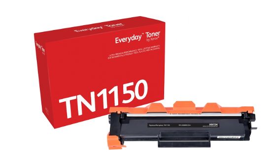 Image de Toner Noir Everyday™ de Xerox compatible avec Brother TN-1150, Capacité standard (006R05334)