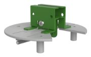 Image de Cisco T-Rail adapter Accessoire caméra de surveillance - Vert,Gris (MA-MNT-MV-68)