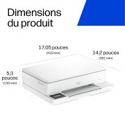 Image de HP ENVY 6110e Wireless All-in-One Couleur Imprimante, Instant Ink; Impression photo (714J3B)