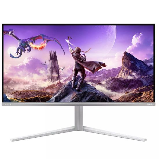 Image de Philips Evnia 6000 écran plat de PC 80 cm (31.5") 3840 x 2160 pixels 4K Ultra HD QD-OLED Blanc (32M2N6901A/00)