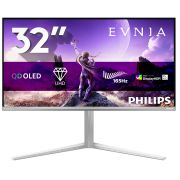 Image de Philips Evnia 6000 écran plat de PC 80 cm (31.5") 3840 x 2160 pixels 4K Ultra HD QD-OLED Blanc (32M2N6901A/00)