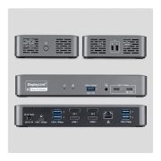Image de StarTech.com station d'accueil Avec fil USB 3.2 Gen 2 (3.1 Gen 2) Type-C Gris (194UE-USBC-SMARTDOCK)