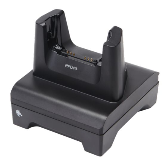 Image de Zebra chargeur d'appareils mobiles Lecteur RFID Noir Secteur Intérieure (CRD1S0T-RFD49-UNIV-COM-1R)