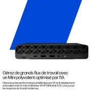 Image de HP EliteDesk 8 Mini G1i Desktop AI PC Intel Core Ultra 7 265T 16 Go DDR5-SDRAM 512 Go SSD Windows 11 Pro Mini PC Noir (E89XTET)