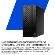 Image de HP EliteDesk 8 Tower G1i AI PC Intel Core Ultra 7 265 16 Go DDR5-SDRAM 512 Go SSD Windows 11 Pro Noir (E8DG4ET)