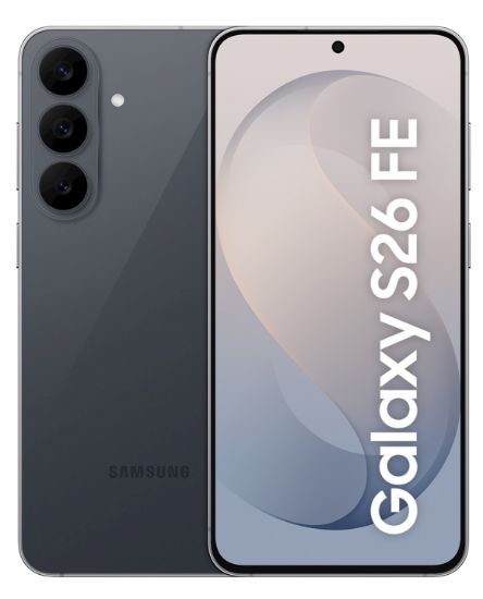 Image de Samsung Galaxy S26 FE 17 cm (6.7") Double SIM Android 17 5G USB Type-C 8 Go 256 Go 4900 mAh Graphite (SM-S741BZKGEUB)