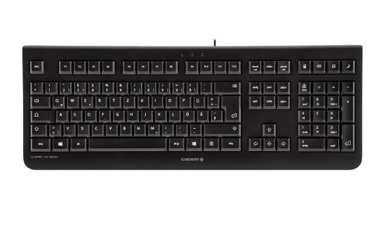 Image de CHERRY DC 2000 clavier Souris incluse Bureau USB QWERTY Nordique Noir (JD-0800PN-2)