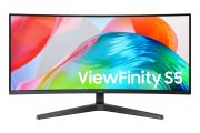 Image de Samsung S55GH écran plat de PC 86,4 cm (34") 3440 x 1440 pixels UltraWide Quad HD LCD Noir (LS34H550GAUXEN)