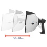 Image de Ergotron HX Series ARM WITH VERY HEAVY DUTY PIVOT DESK Support d'écran - Noir (45-693-224)