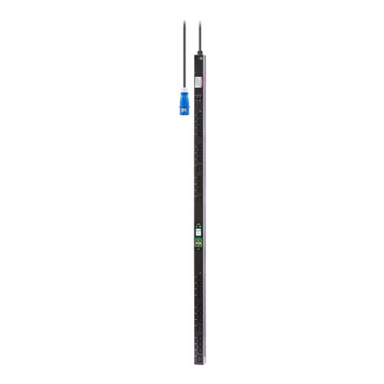 Image de APC Easy Rack PDU, Switched Metered Outlet, 0U, 1 Phase, 7.4kW, 230V, 32A, (20) C13 and (4) C19 outlets, IEC60309 2P+E inlet (EPDU2132SMBO)