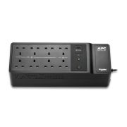 Image de APC Back-UPS, 500VA/300W Floor/Wall Mount, 230V, 8x British BS1363A outlets, USB Type A Port, User Replaceable Battery (BE500G2-UK)
