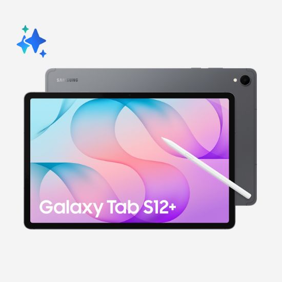 Image de Samsung tablette 256 Go 32 cm (12.6") 12 Go Wi-Fi 6 (802.11ax) Gris (SM-X840NZAREUB)