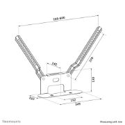Image de Neomounts Support TV pour Sonos Beam - Installation facile - Noir (AV35-726BL1)