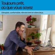 Image de HP Clavier filaire rétroéclairé multi-appareil 405 (7N7C1AA)