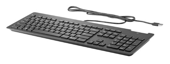 Image de HP Clavier professionnel ultra-fin v2 avec lecteur SmartCard (A71J9AA)