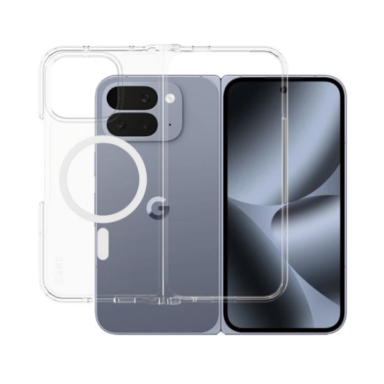 Image de PanzerGlass CARE™ by ® Urban Combat Case Transparent w. White Qi Google Pixel 11 Pro Fold coque de protection pour téléphones portables Housse (CR29530)