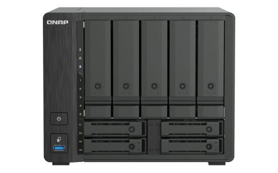 Image de QNAP TS-H966TX NAS Tower Intel® Core™ i3 8 Go DDR5 QNAP QTS Noir (TS-H966TX-8G)