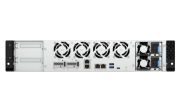 Image de QNAP TS-H1073BXEU-RP NAS Rack (2 U) Ryzen Embedded V1780B 8 Go DDR4 QNAP QTS Noir (TS-H1073BXEU-RP-8G)