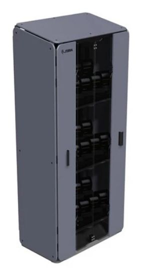 Image de Zebra armoire de rangement industrielle Gris (CS-CAB-4-FLTPK-B-EMEA)