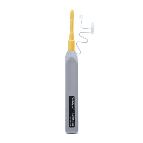 Image de StarTech.com Stylo Nettoyeur Fibre Optique, Nettoyeur LC pour Connecteurs et Ports LC/CS, Pour Plus de 800 Nettoyages (FOCPENLCCS2)