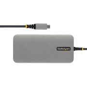 Image de StarTech.com Hub Multiport USB4, Double HDMI 4K Sans Pilote pour macOS et Windows, Charge Power Delivery 140W, Hub 3 Ports 10Gbps, Ethernet Gigabit, Mini Dock (318B-USB4MULTIPORT)