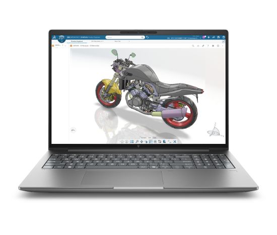Image de HP Zbook X G2i 16 Copilot+ PC Intel Core Ultra 7 356H Station de travail mobile 40,6 cm (16") WUXGA 32 Go DDR5-SDRAM 512 Go SSD NVIDIA RTX PRO 2000 Blackwell Wi-Fi 7 (802.11be) W ... (E7WP8ET)