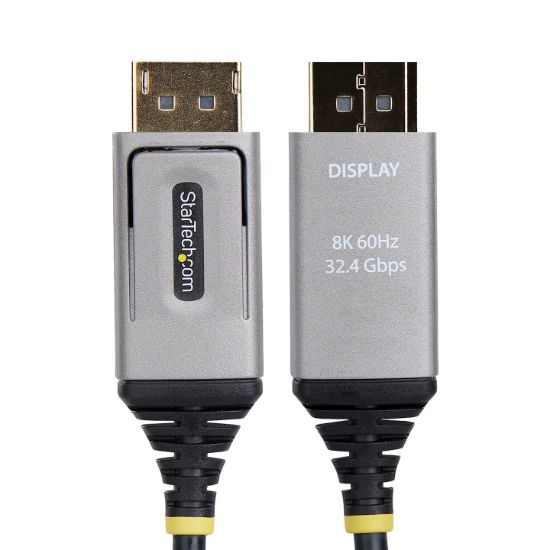 Image de StarTech.com Câble Optique Actif Hybride (AOC) DisplayPort 1.4 de 50m, CMP Plenum, 8K 60Hz, 32,4 Gbps, Câble DisplayPort Actif (8K-AOC-50M-DP-CABLE)