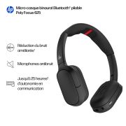 Image de HP Poly Micro-casque stéréo Bluetooth Focus 625 (C56XPAA)