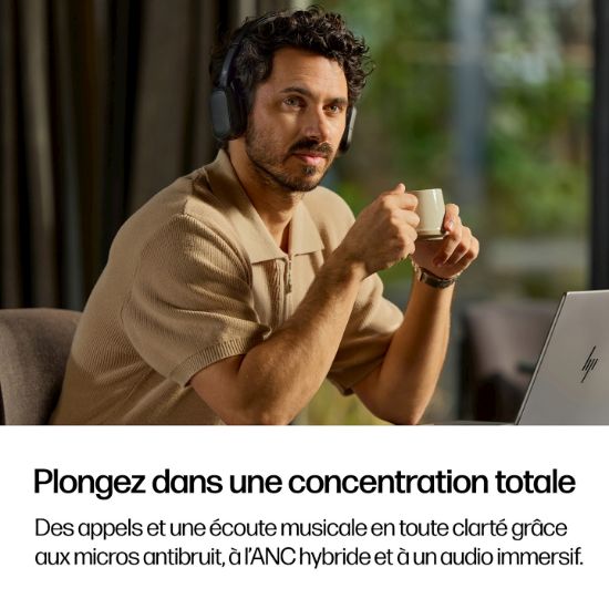 Image de HP Poly Micro-casque stéréo Bluetooth Focus 625 (C56XPAA)