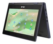 Image de ASUS Chromebook CZ11 Flip CZ1104FM4A-NS0199 MediaTek Kompanio Kompanio 540 29,5 cm (11.6") Écran tactile HD 4 Go LPDDR4x-SDRAM 64 Go eMMC Wi-Fi 7 (802.11be) ChromeOS Gris ... (90NX09W1-M006Y0)