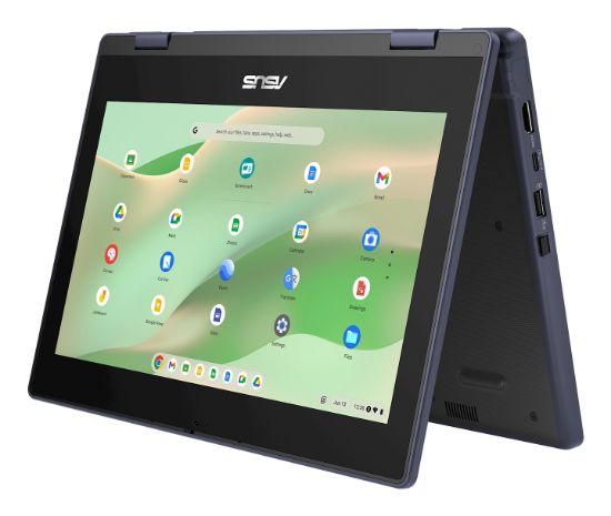 Image de ASUS Chromebook CZ11 Flip CZ1104FM4A-NS0199 MediaTek Kompanio Kompanio 540 29,5 cm (11.6") Écran tactile HD 4 Go LPDDR4x-SDRAM 64 Go eMMC Wi-Fi 7 (802.11be) ChromeOS Gris ... (90NX09W1-M006Y0)