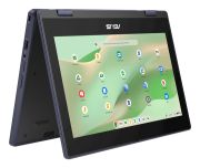 Image de ASUS Chromebook CZ11 Flip CZ1104FM4A-NS0199 MediaTek Kompanio Kompanio 540 29,5 cm (11.6") Écran tactile HD 4 Go LPDDR4x-SDRAM 64 Go eMMC Wi-Fi 7 (802.11be) ChromeOS Gris ... (90NX09W1-M006Y0)