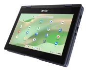 Image de ASUS Chromebook CZ11 Flip CZ1104FM4A-NS0199 MediaTek Kompanio Kompanio 540 29,5 cm (11.6") Écran tactile HD 4 Go LPDDR4x-SDRAM 64 Go eMMC Wi-Fi 7 (802.11be) ChromeOS Gris ... (90NX09W1-M006Y0)