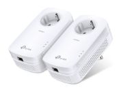 Image de TP-Link Adaptateur réseau CPL 1300 Mbit/s Ethernet/LAN Blanc 2 pièce(s) (TL-PA8010P KIT)