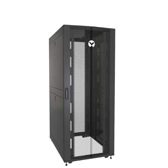 Image de Vertiv étagère 42U Rack autonome Noir, Transparent (VR3350)