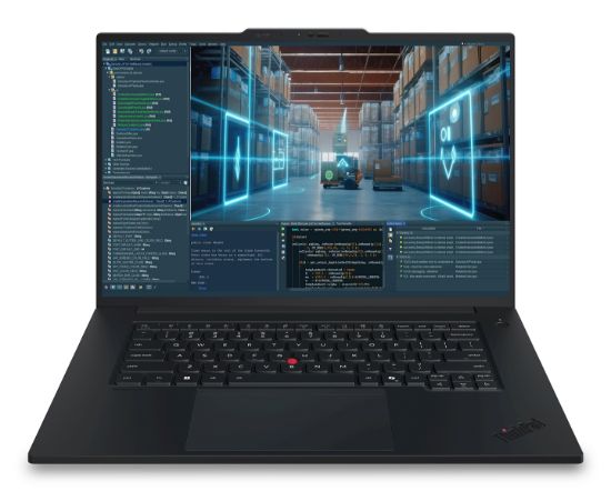Image de Lenovo ThinkPad T1g Gen 9 Copilot+ PC Intel Core Ultra 7 356H Station de travail mobile 40,6 cm (16") WUXGA 32 Go LPDDR5x-SDRAM 1 To SSD NVIDIA GeForce RTX 5060 Wi-Fi 7 (802.1 ... (21UG0008MB)