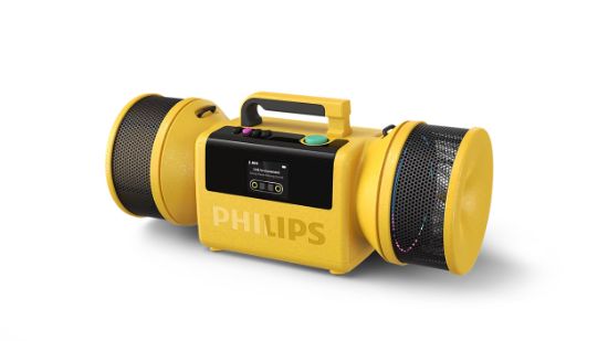 Image de Philips The Tube Enceinte portable stéréo Jaune 140 W (TAMS80Y/00)