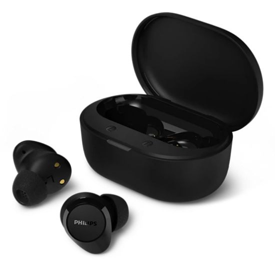 Image de Philips casque Sans fil Ecouteurs Appels/Musique USB Type-C Bluetooth Noir (TAT1300BK/00)