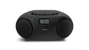 Image de Philips Lecteur de CD Argent, Noir Lecteur CD portable (TAZ2000B/10)
