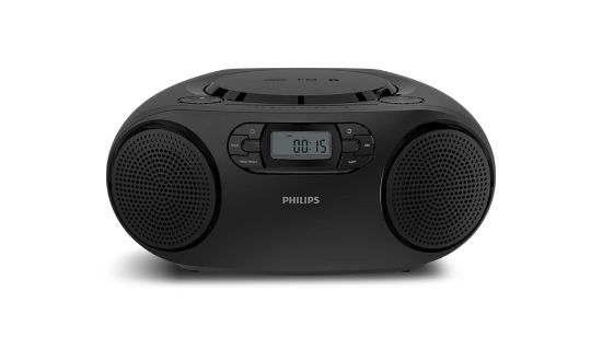 Image de Philips Lecteur de CD Argent, Noir Lecteur CD portable (TAZ2000B/10)