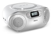 Image de Philips Lecteur de CD Argent Lecteur CD portable (TAZ2000S/10)