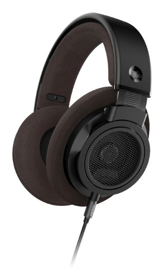 Image de Philips casque Casques Avec fil Arceau Musique Noir, Marron (SHP9500CY/00)